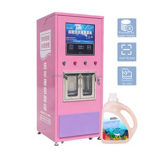 Máquina expendedora automática de detergente para ropa, estación de reabastecimiento de detergente líquido, precio de fábrica YISO, la mejor de la comunidad. - Product Image 1