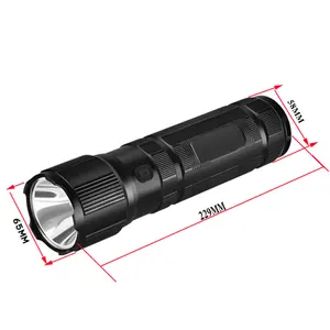 Super Bright Waterproof Rechargeable Led Pocket Tactical Camping Flashlight Torch Light Led Flashlight Long Range Powerful