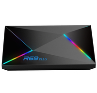 Lemax Factory R69 Plus Android 14 Octa Core TV Box Allwinner H728 Chip Ethernet 1000M 8K 2G 4G RAM WiFi de doble banda