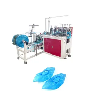 Disposable Waterproof PE/CPE Film Plastic Shoe Cover Machine Medical Shoe Cover Machine