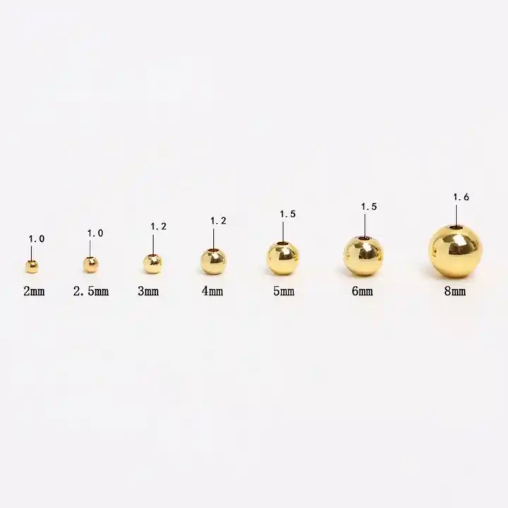 New brass spacer beads for jewelry making bulk bead 1530325