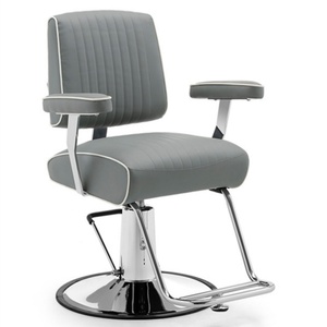 Sillón de barbero reclinable giratorio de 360 grados de alta calidad, adecuado para peluquerías, bomba hidráulica de alta resistencia - Product Image 3