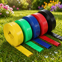 Tuyau plat en PVC de 3 pouces, 4 pouces, 6 pouces avec renfort en fil de polyester