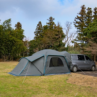 Tente de camping OEM personnalisée SUV Tente de hayon Tente d'extension arrière de voiture portable et étanche pour l'extérieur, le camping et les voyages