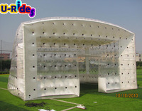 Dôme gonflable étanche en PVC, portable et durable, pour défilés de mode, installation rapide, directement de l'usine