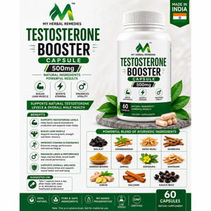 Capsules à base de plantes pour hommes, formule d'extrait végétal ayurvédique avec ingrédients naturels de qualité supérieure, fabricant d'emballages personnalisés OEM ODM - Product Image 4