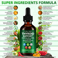Artoalabs Extrait Végétal pour la Santé Normale de la Thyroïde – Gouttes Liquides de Soutien Thyroïdien à l'Ashwagandha