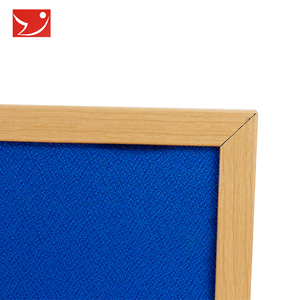 Tableau d'affichage magnétique en feutre de haute qualité pour enfants, 30x45cm, cadre en bois, 5 épingles, tableau effaçable à sec - Product Image 5