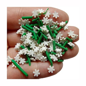 Christmas Snowflake Polymer Hot Soft <strong>Clay</strong> Sprinkles Colorful for Crafts Plastic Klei Tiny <strong>Cute</strong> Mud Particles - Product Image 6