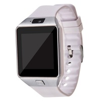 Reloj Inteligente DZ09 de Acero con Pantalla Luminosa de 1.56 Pulgadas, Cámara de 3MP para Grabadora de Voz, Pantalla Táctil Android Multifunción con Tarjeta SIM