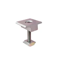 BRISTAR Colliers de fixation en aluminium anodisé 6005-T5 pour panneaux solaires 35mm/40mm, supports de structure PV, garantie 10 ans, résistance au vent