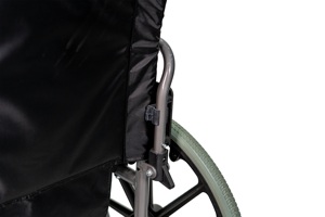 Silla de ruedas de aleación de aluminio Manual de hospital plegable de estilo europeo estándar silla de ruedas ajustable compacta portátil - Product Image 3