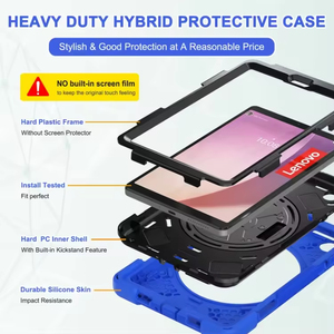 Funda para Tablet <span class=keywords><strong>Lenovo</strong></span> <span class=keywords><strong>Tab</strong></span> <span class=keywords><strong>M8</strong></span> de 8 Pulgadas con Soporte Giratorio de 360 Grados, Correa de Mano y Correa para el Hombro, <span class=keywords><strong>Precio</strong></span> de Fábrica - Product Image 4