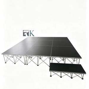 Scène portable à installation rapide, plateforme de concert, podium pour batterie, scène intelligente - Product Image 1