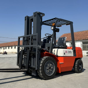 รถยกดีเซลขับเคลื่อน 4 ล้อ แบบถ่วงน้ำหนัก สำหรับงานหนักในคลังสินค้า - Product Image 2