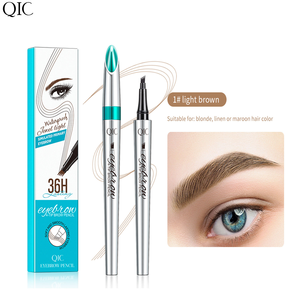4 Points <b>Eyebrow</b> Pen 5 Colors Liquid Brow <b>Pencil</b> Dark Brown <b>Microblading</b> <b>Eyebrow</b> <b>Pencil</b> Waterproof <b>Eyebrow</b> Tattoo Pen Cosmetics - Product Image 6