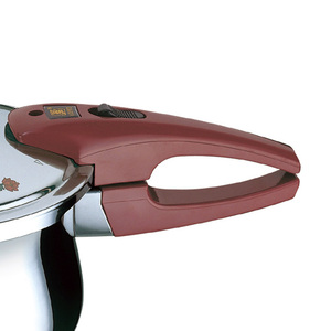 <span class=keywords><strong>Olla</strong></span> a Presión Elegante en Forma de <span class=keywords><strong>T</strong></span> de Acero Inoxidable 304 con Diseño Floral y Botón de Presión, Segura y Fácil de Usar - Product Image 6
