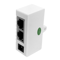 Commutateur d'injecteur Poe passif 2 ports DC9-48v 100Mbps