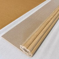 Panneaux acoustiques semi-flexibles en MDF pour hôtels, revêtement mural cannelé incurvé, imperméable et anti-moisissure, pour escaliers et chambres