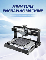 Mesin Ukiran Kayu CNC Mini Presisi Tinggi DIY Wood OEM CNC3018 Area 3-Axis untuk Pengeboran PCB, 25kg, Garansi 1 Tahun