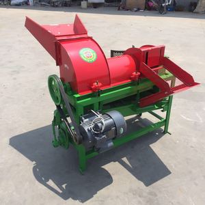 Máquina trilladora de granos para el procesamiento de sésamo y paja de arroz con motor. - Product Image 2
