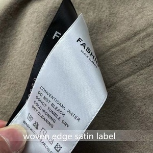 Tùy Chỉnh Satin Nhãn Tên Thương Hiệu In Rửa Chăm Sóc Nhãn Cho Quần Áo - Product Image 5