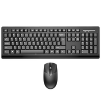 Keyboard Mouse Combo Kabel USB PS/2 OEM Custom Logo Merek Terbaik, Laris Manis Langsung dari Pabrik untuk PC Laptop