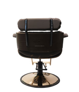 Sillón de Barbería Ergonómico Delanto de Cuero PU Reclinable con Rotación de 360 Grados, Moderno, para Damas y Caballeros, con Espuma de Alta Densidad, Comercial - Product Image 4