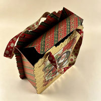 Sacs cadeaux réutilisables personnalisés avec logo, emballages pour fêtes, thème joyeux Noël, boîtes en carton kraft pour bonbons et chocolats