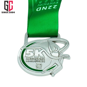 Medalla de Maratón Abbott <span class=keywords><strong>Longford</strong></span> Half 5k de Metal Esmaltado Personalizada de Fábrica con 15 Años de Experiencia para Eventos 2026 2027 - Medalla de Plata y Bronce - Product Image 4