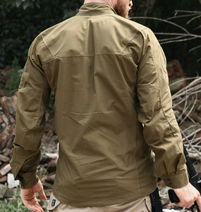 เสื้อเชิ้ตผ้าฝ้ายแขนยาว DFS27 รุ่น Tactical - Product Image 2