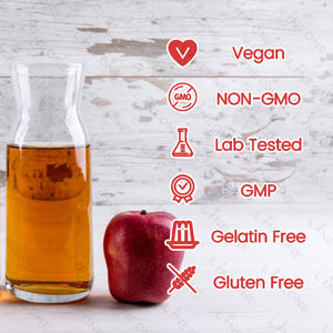 Marque privée 2000 mg Bio Keto Acv Gummy Vitamin Vegan Produits amincissants Gestion du poids Vinaigre de cidre de pomme Halal Gummies - Product Image 3