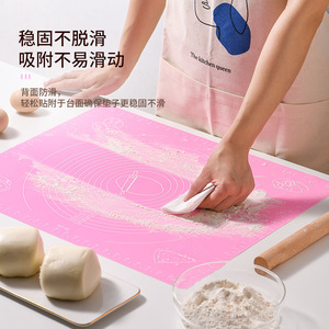 Silicone Kneading <b>Mat</b> Food Grade Non Stick <b>Rolling</b> <b>Mat</b> For Baking Dough Pastry Making With Measurement Markings - Product Image 2