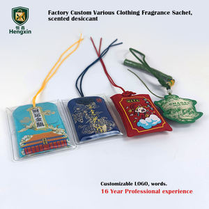 Pochette tissée magnétique parfumée en tissu <span class=keywords><strong>de</strong></span> haute qualité avec logo personnalisé et parfum frais naturel - Product Image 4