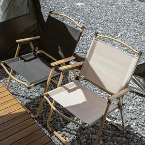 Conjunto de Cadeira Kermit para Camping, Mesa Dobrável Portátil para Piquenique, Banco de Pesca Desmontável - Product Image 2