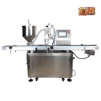 Machine de remplissage pour crèmes, pâtes, bonbons, aliments pour animaux, snacks en conserve et crèmes de verre, pour produits à haute viscosité, tels que la crème de pigment perlé époxy, l'huile d'olive et la pâte de curry à gros grains