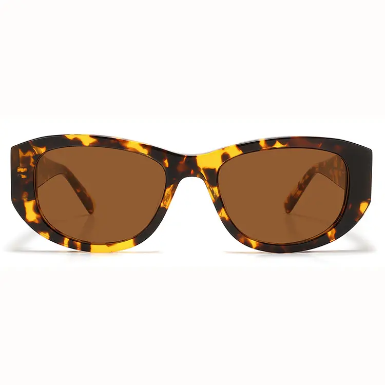 패션 디자인 커버 광학 프레임 운전 야외 아세테이트 편광 태양 사이드 쉴드 여성용 선글라스