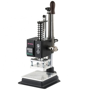 Machine de marquage à chaud pour logos en cuir, presse à chaud pour estampage de logos en cuir, vente en gros directe usine - Product Image 1