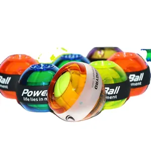 Wholesale Fitness Power Gyro Wrist Roller Ball Factory Outlets Products Arm Strengthener Wrist Exercise Metal Iron Wrist