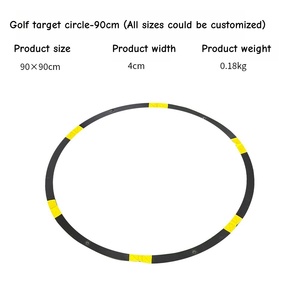 5 ft Golf sứt mẻ mục tiêu vòng tròn Golf mục tiêu để đưa sứt mẻ và ném Golf hỗ trợ Đào Tạo - Product Image 5
