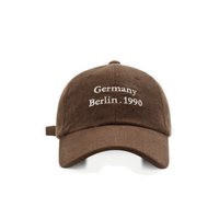 Casquettes de papa en velours côtelé à profil bas avec broderie de logo personnalisée, style streetwear, tissu Oxford popeline sportif avec motifs léopard et fruits
