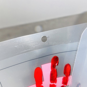 Emballage de boisson énergétique de style vampire personnalisé respectueux de l'environnement, sachet de boisson de type sac de sang d'Halloween avec bec verseur - Product Image 5