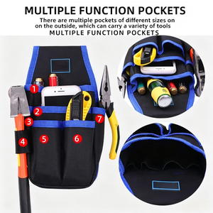 garden <b>tool</b> <b>bags</b>, multi-functional repair <b>tool</b> waist <b>bags</b>, canvas and Oxford cloth electrician <b>tool</b> <b>bags</b>, electrician - Product Image 1