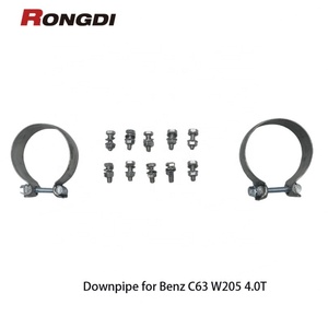 ท่อไอเสียรถยนต์สปอร์ต4.0ตันท่อลด304ตรงสำหรับ Mercedes-Benz AMG C63/C63s W205 - Product Image 2
