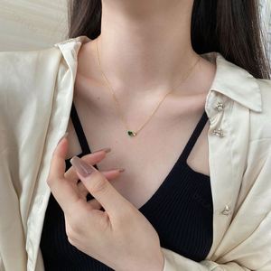 สร้อยคอจี้รูปหัวใจประดับเพชร CZ เงินแท้ 925 ชุบทอง 18K ยี่ห้อ Dylam Trendy มีสินค้าพร้อมส่ง ไม่มีขั้นต่ำในการสั่งซื้อ - Product Image 2