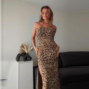 Abiti <span class=keywords><strong>da</strong></span> donna con spacco leopardato e leopardato in maglia elegante <span class=keywords><strong>da</strong></span> <span class=keywords><strong>sera</strong></span> <span class=keywords><strong>da</strong></span> <span class=keywords><strong>sera</strong></span> produttore di <span class=keywords><strong>abbigliamento</strong></span> <span class=keywords><strong>Casual</strong></span> <span class=keywords><strong>da</strong></span> donna - Product Image 3