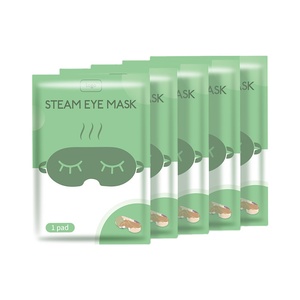 Tendencia gran oferta de lujo autocalentamiento cálido <span class=keywords><strong>sueño</strong></span> instantáneo máscara de ojos almohadilla de calor de vapor nutritiva Color personalizado Material de polvo de hierro - Product Image 1