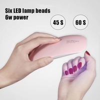 Dropshipping Shopify Fulfillment Agent 2025 Mini séchoir à ongles portable USB LED UV Light Nail Lamp Machine pour usage domestique
