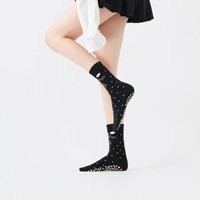 Chaussettes de Pilates 2026 à succès : motif chat mignon en coton pour femmes, vente en gros