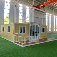 Nouveau Prix Bas Moderne 40ft Modulaire Pliant Living Villa Conception Légère Extensible Conteneur Maison